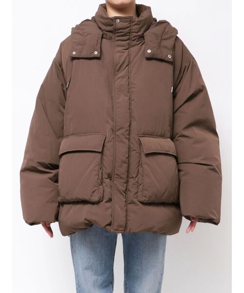 フードデザインダウン（ダウンジャケット/コート）｜Ungrid（アン