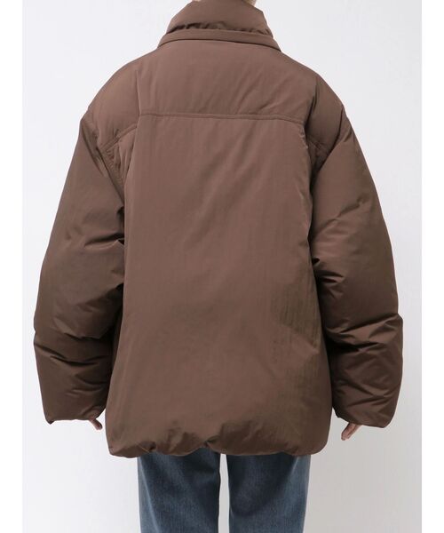 【新作】Ungrid ダウンジャケット ダウンコート ブラウン M 未使用 セール】フードデザインダウン（ダウンジャケット/コート）｜Ungrid