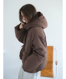 アングリッド　黒 ダウンジャケット フード付き Ungrid（アングリッド）｜ダウンジャケット/コート一覧 - WEAR