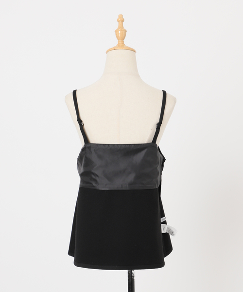 B.C STOCK（ベーセーストック）の「《3点セット》キャミソールスタイル3ピース（ワンピース・レディース・ブラック/ブラウン/グレー・FREE）」の6枚目の写真