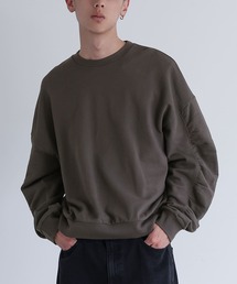 シャーリングスリーブスウェット