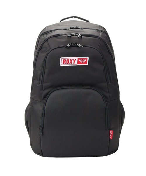 ROXY（ロキシー）の「GO OUT PLUS /ロキシーミラー付き撥水加工ロゴバックパック・リュック（バックパック/リュック・レディース・レッド/グレー/ブラック・FREE）」の3枚目の写真