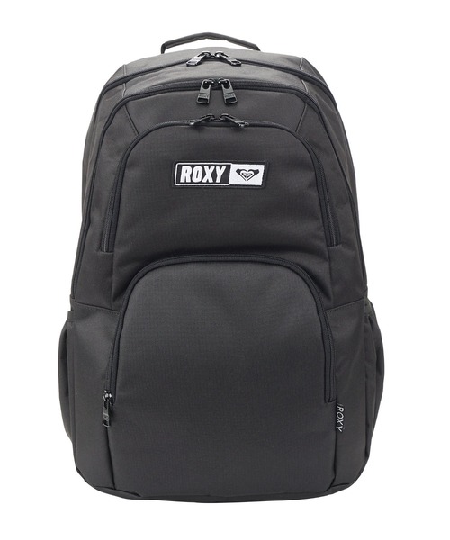 ROXY（ロキシー）の「GO OUT PLUS /ロキシーミラー付き撥水加工ロゴバックパック・リュック（バックパック/リュック・レディース・レッド/グレー/ブラック・FREE）」の4枚目の写真