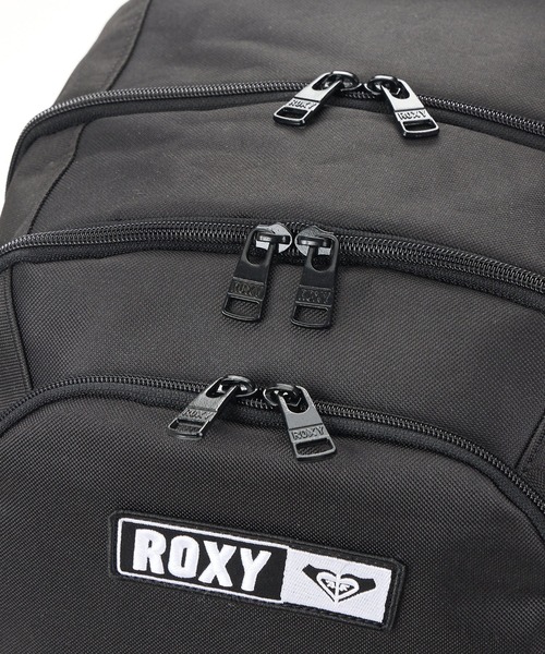 ROXY（ロキシー）の「GO OUT PLUS /ロキシーミラー付き撥水加工ロゴバックパック・リュック（バックパック/リュック・レディース・レッド/グレー/ブラック・FREE）」の9枚目の写真