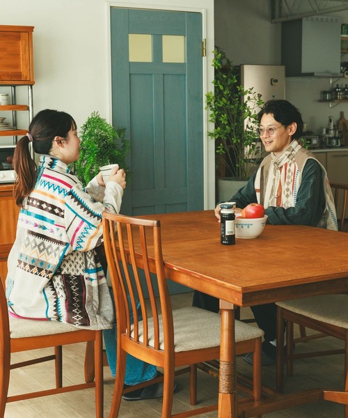 BAYFLOW（ベイフロー）の「BF着るベストブランケット25AW（ブランケット・メンズ・ブラック系/グレー系/ブラウン系・ONE SIZE）」の14枚目の写真