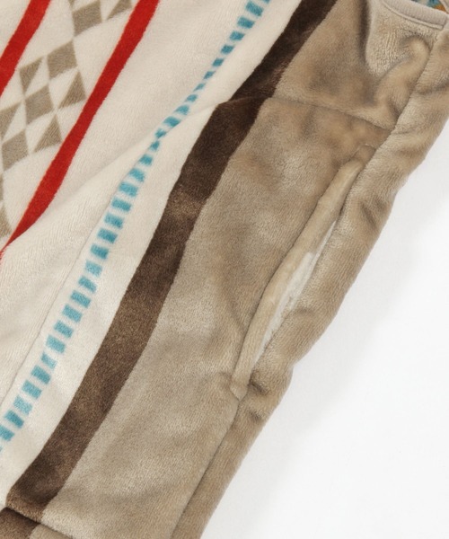 BAYFLOW（ベイフロー）の「BF着るベストブランケット25AW（ブランケット・メンズ・ブラック系/グレー系/ブラウン系・ONE SIZE）」の11枚目の写真