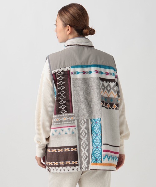 BAYFLOW(ベイフロー)の「BF着るベストブランケット25AW(ブランケット・メンズ・ブラック系/グレー系/ブラウン系・ONE SIZE)」の22枚目の写真