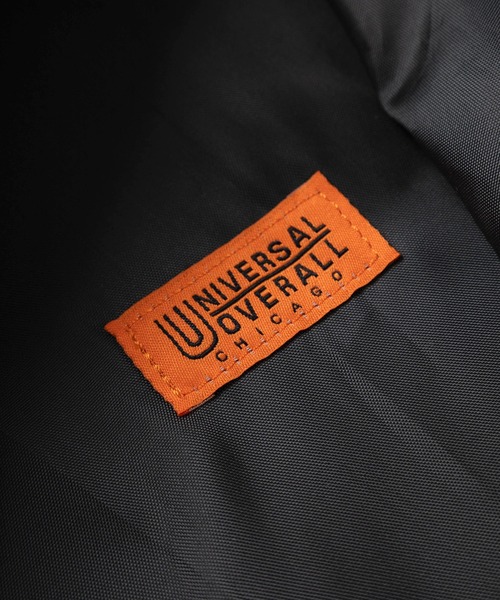 UNIVERSAL OVERALL(ユニバーサルオーバーオール)の「【94】【UNIVERSAL OVERALL/ユニバーサルオーバーオール】ワンポイントロゴ刺繍 おにぎり型ワンショルダーバッグ/15L(ショルダーバッグ・メンズ・ネイビー/オフホワイト/カーキ/ブラック・FREE)」の12枚目の写真