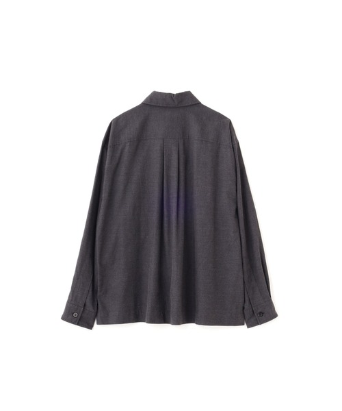 MARGARET HOWELL（マーガレットハウエル）の「BRUSHED COTTON TWILL（シャツ/ブラウス・メンズ・グレー系その他7・SMALL/MEDIUM/LARGE/X-LARGE）」の6枚目の写真