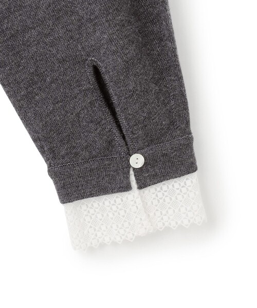 セール】【CLASSY.掲載/洗える】エンブロイダリー ジオメトリック