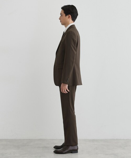 TAKEO KIKUCHI（タケオキクチ）の「【Begin12月号掲載】コーデュラ（R）トロピカル ストレッチ スーツ（スーツセット・メンズ・ブラック/ダークブラウン/ネイビー・04/03/02/01）」の18枚目の写真