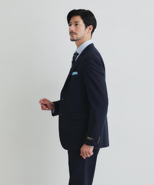 TAKEO KIKUCHI（タケオキクチ）の「【Begin12月号掲載】コーデュラ（R）トロピカル ストレッチ スーツ（スーツセット・メンズ・ブラック/ダークブラウン/ネイビー・04/03/02/01）」の4枚目の写真