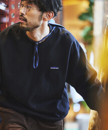 THOUSAND MILE（サウザンドマイル）の「限定展開 THOUSAND MILE/サウザンドマイル THOUSAND MILE×FREAK'S STORE/サウザンドマイル 別注 ビッグシルエット ワンポイント刺繍 クルーネック スウェット（スウェット）」