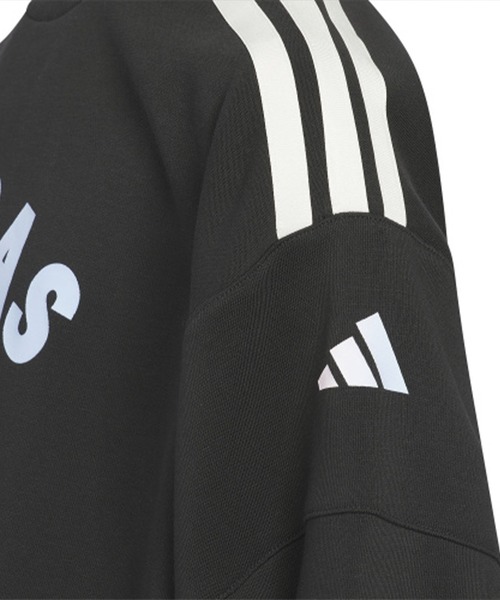 adidas/アディダス トレーナー キッズ ガールズ スウェット ルーズ