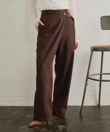 ELLEgirl | ラップワイドパンツ【ELLEgirl/エルガール】(スラックス)