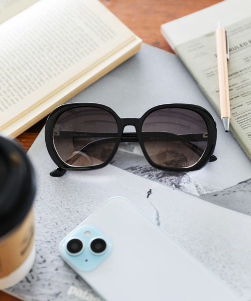 niko and...（ニコアンド）の「オリジナルBIGサングラス（サングラス・レディース・ブラック/ブラウン・FREE）」の2枚目の写真