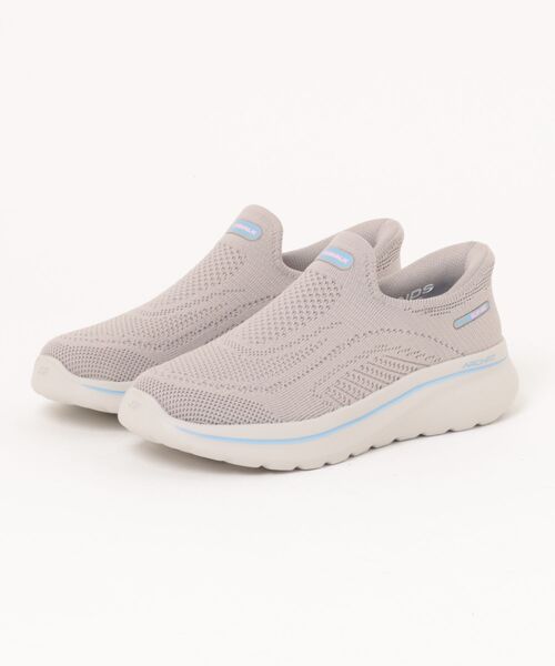 SKECHERS(スケッチャーズ)の「《SKECHERS》53GO WALK ARCH FIT N-JOY(スリッポン・レディース・グレー系その他/ブラック・25.0cm/23.0cm/23.5cm/24.0cm/24.5cm/22.5cm)」の2枚目の写真