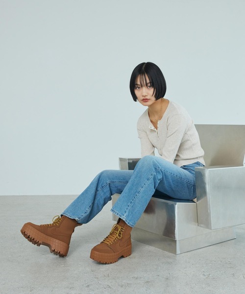JORDAN BRAND(ジョーダンブランド)の「エア ジョーダン 1 ブルックリン ウィメンズブーツ / Air Jordan 1 Brooklyn Women's Boots IO8742-281 Light British Tan(スニーカー・レディース・ライトブラウン・25/24.5/24/23.5/23/22.5/22/26/25.5)」の9枚目の写真