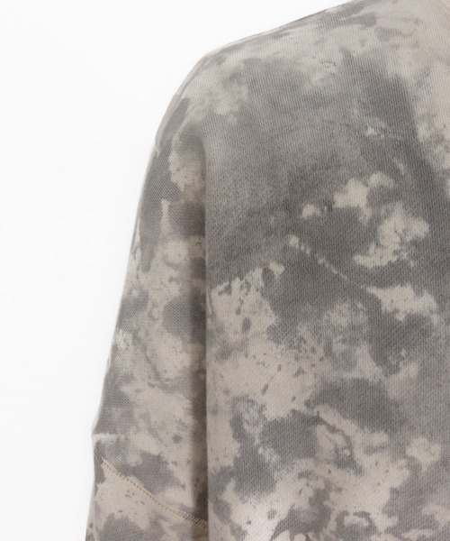 GLIMCLAP（グリムクラップ）の「msw1764-Relic Oversized Sweat shirt スウェットプルオーバー(192-048-gla-cf)（スウェット・メンズ・ブラック/ナチュラル・S/M/L）」の22枚目の写真