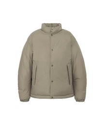 THE NORTH FACE ノーカラー ダウンジャケット アウター ベージュ THE NORTH FACE ベージュ ダウンジャケット ヌプシ - メルカリ