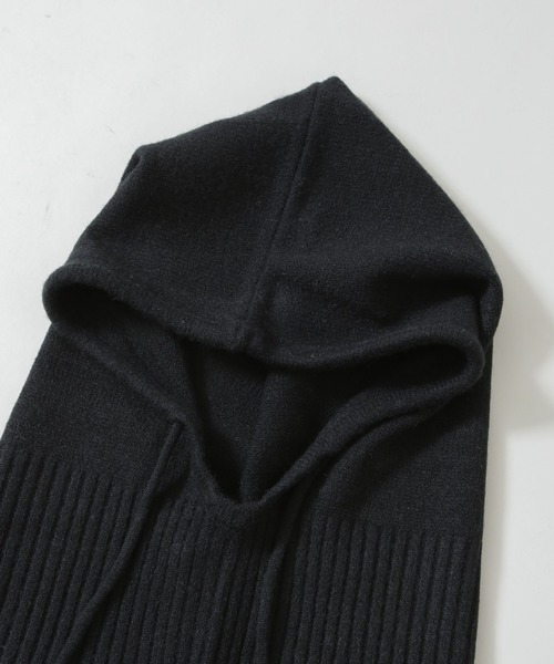 NANO universe（ナノユニバース）の「バラクラバ（マフラー・レディース・ベージュ/ライトグレー/ブラック・FREE）」の10枚目の写真