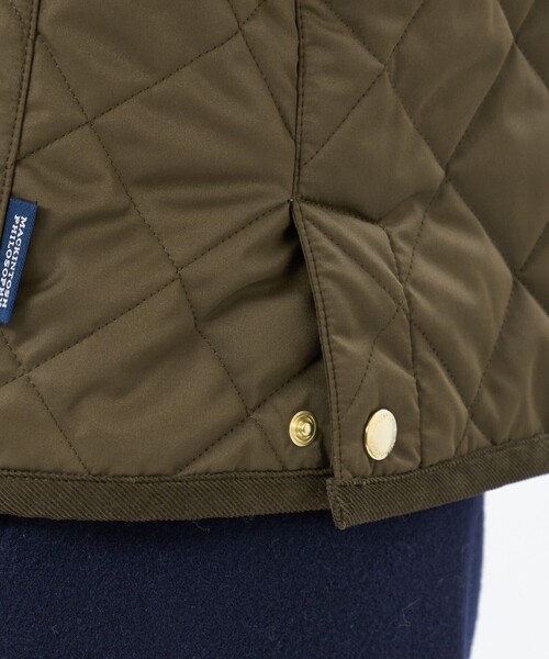 MACKINTOSH PHILOSOPHY（ﾏｯｷﾝﾄｯｼｭ ﾌｨﾛｿﾌｨｰ）の「【ROYTON MIDDLE HOOD（ロイトンミドルフード）】キルティング（ブルゾン・レディース・カーキ/ダークネイビー/ホワイト系その他・40/36/38）」の11枚目の写真