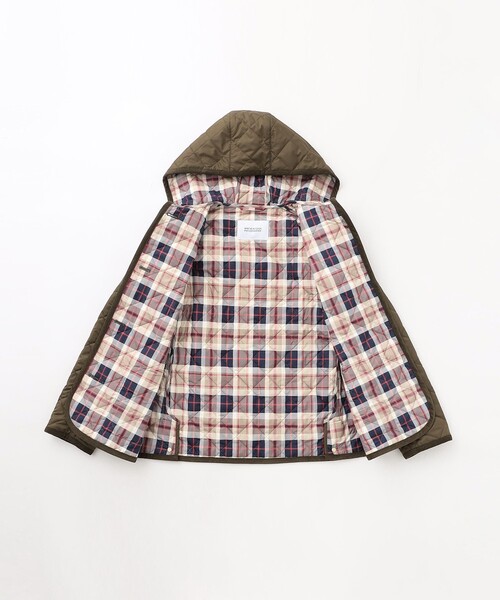 MACKINTOSH PHILOSOPHY（ﾏｯｷﾝﾄｯｼｭ ﾌｨﾛｿﾌｨｰ）の「【ROYTON MIDDLE HOOD（ロイトンミドルフード）】キルティング（ブルゾン・レディース・カーキ/ダークネイビー/ホワイト系その他・40/36/38）」の13枚目の写真