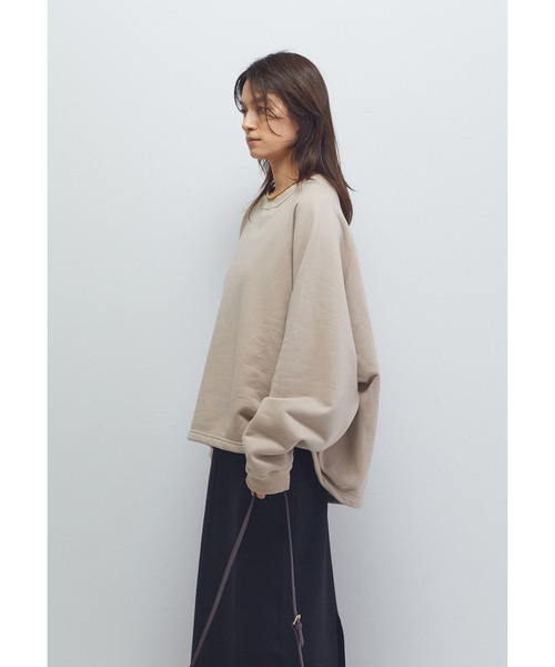 1er Arrondissement(プルミエアロンディスモン)の「<COGTHEBIGSMOKE (コグ ザ ビッグ スモーク)>“KAYA”タックヘムトップス(Tシャツ/カットソー・レディース・ブラック系その他3/ベージュ・1)」の4枚目の写真