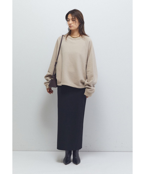 1er Arrondissement(プルミエアロンディスモン)の「<COGTHEBIGSMOKE (コグ ザ ビッグ スモーク)>“KAYA”タックヘムトップス(Tシャツ/カットソー・レディース・ブラック系その他3/ベージュ・1)」の5枚目の写真