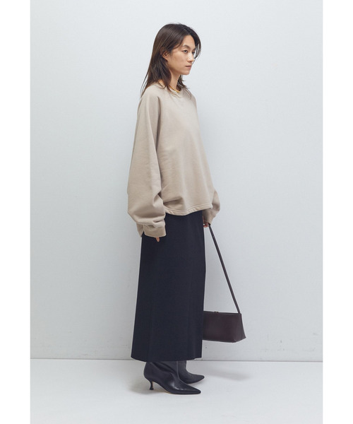 1er Arrondissement(プルミエアロンディスモン)の「<COGTHEBIGSMOKE (コグ ザ ビッグ スモーク)>“KAYA”タックヘムトップス(Tシャツ/カットソー・レディース・ブラック系その他3/ベージュ・1)」の6枚目の写真