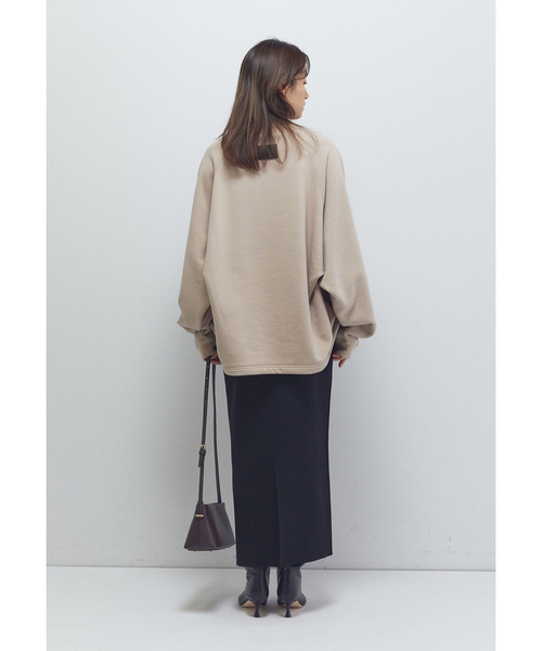 1er Arrondissement(プルミエアロンディスモン)の「<COGTHEBIGSMOKE (コグ ザ ビッグ スモーク)>“KAYA”タックヘムトップス(Tシャツ/カットソー・レディース・ブラック系その他3/ベージュ・1)」の7枚目の写真