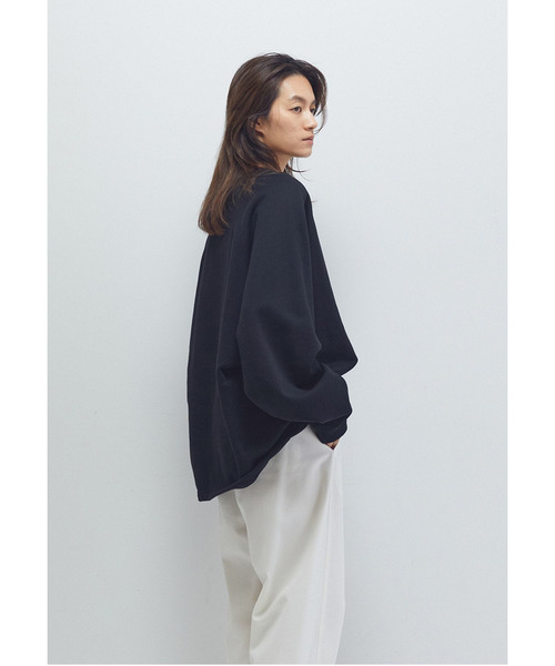 1er Arrondissement(プルミエアロンディスモン)の「<COGTHEBIGSMOKE (コグ ザ ビッグ スモーク)>“KAYA”タックヘムトップス(Tシャツ/カットソー・レディース・ブラック系その他3/ベージュ・1)」の12枚目の写真