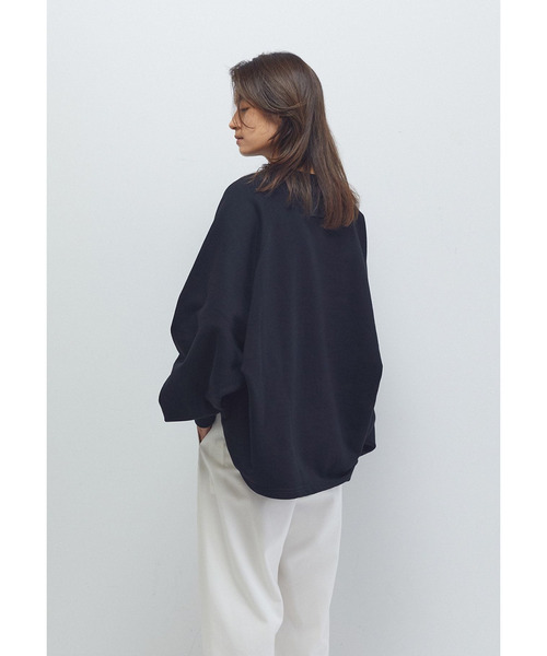 1er Arrondissement(プルミエアロンディスモン)の「<COGTHEBIGSMOKE (コグ ザ ビッグ スモーク)>“KAYA”タックヘムトップス(Tシャツ/カットソー・レディース・ブラック系その他3/ベージュ・1)」の13枚目の写真