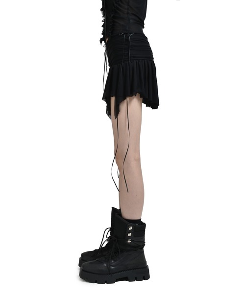 MICRO MINI GATHER SKIRTS（スカート）｜VIVAMUS（ヴィヴァムス）の