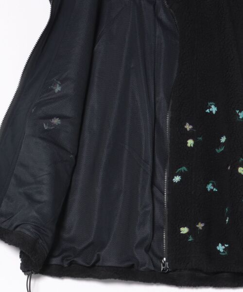 レトロフラワー刺繍ボアベスト（裏地付き）（ベスト）｜SUPER HAKKA