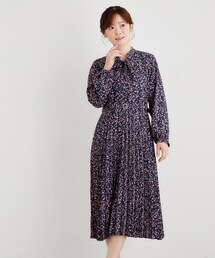 sahara！ローラアシュレイ 花柄ワンピース LAURA ASHLEY #snc ローラアシュレイ LAURAASHLEY ワンピース 14