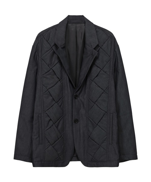 ZUCCa（ズッカ）の「チューブデニム / ジャケット / S（テーラードジャケット・メンズ・ネイビー/ブラック・M size）」の2枚目の写真