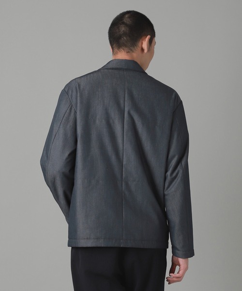 ZUCCa（ズッカ）の「チューブデニム / ジャケット / S（テーラードジャケット・メンズ・ネイビー/ブラック・M size）」の4枚目の写真