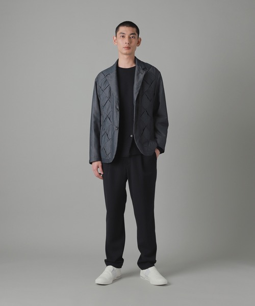 ZUCCa（ズッカ）の「チューブデニム / ジャケット / S（テーラードジャケット・メンズ・ネイビー/ブラック・M size）」の6枚目の写真