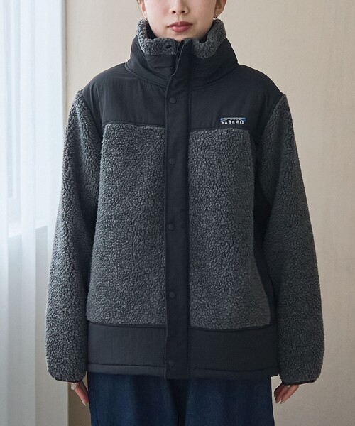 セール】【PARKNIK（パークニック）】切替ボアブルゾン ボアフリース