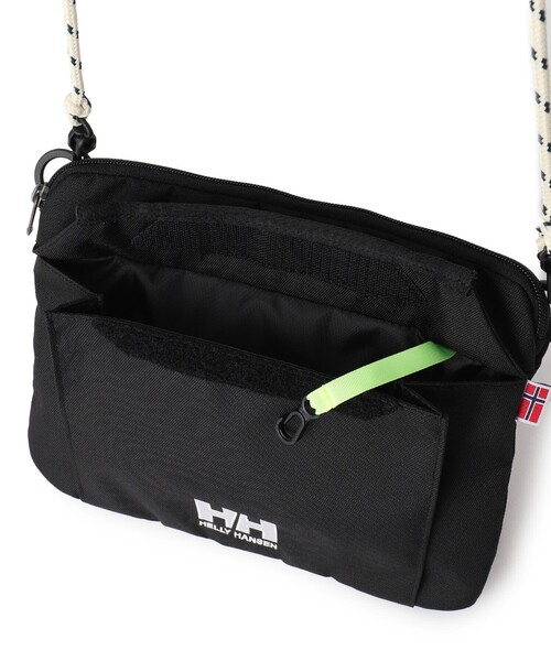 HELLY HANSEN(ヘリーハンセン)の「【HELLYHANSEN/ヘリーハンセン】FJORDLAND SACOCHE(ショルダーバッグ・レディース・キナリ/ブラック・FREE)」の8枚目の写真