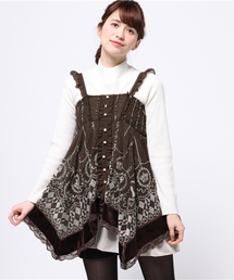 axes femme ドット柄チュニックワンピース　2way axes femme ドット柄チュニックワンピース 2way - メルカリ