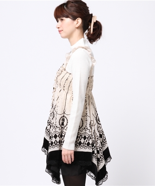 axes femme（アクシーズファム）の「チェス柄2wayチュニック