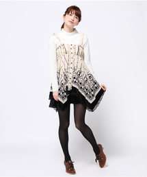 axes femme（アクシーズファム）の「チェス柄2wayチュニック