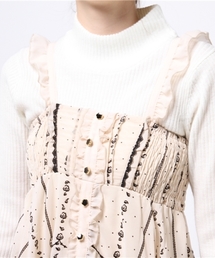 axes femme ドット柄チュニックワンピース　2way axes femme ドット柄チュニックワンピース 2way - メルカリ