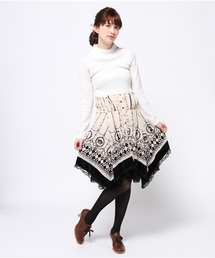 axes femme ドット柄チュニックワンピース　2way axes femme ドット柄チュニックワンピース 2way - メルカリ