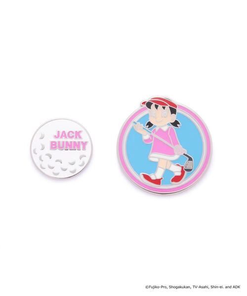 Jack Bunny!!（ジャックバニー）の「【Jack Bunny!!】【ドラえもん】ツインマーカー (UNISEX)（ゴルフグッズ・メンズ・ブルー/イエロー/オレンジ/ピンク/レッド/グリーン・FREE）」の4枚目の写真