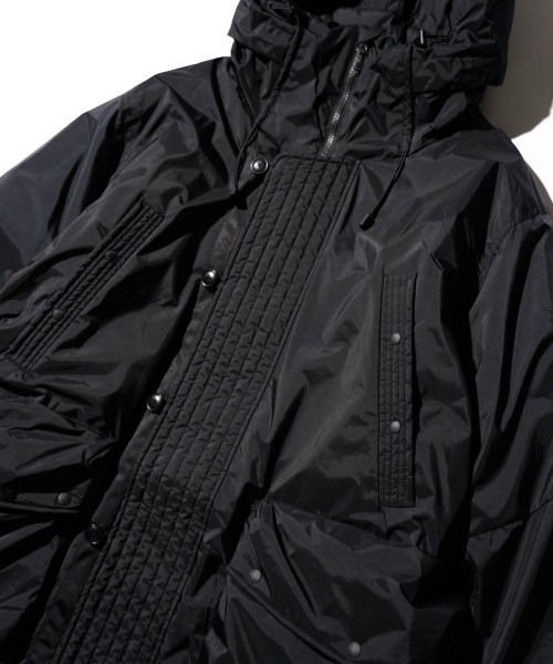NANGA（ナンガ）の「NANGA / ナンガ AURORA TEX DOWN FIELD HALF COAT オーロラテックス ダウンフィールドハーフコート（ダウンジャケット/コート・メンズ・ブラック・SMALL/MEDIUM/LARGE/X-LARGE）」の9枚目の写真