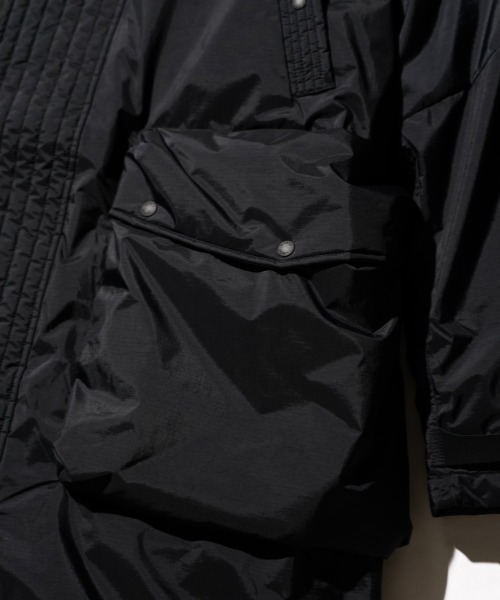 NANGA（ナンガ）の「NANGA / ナンガ AURORA TEX DOWN FIELD HALF COAT オーロラテックス ダウンフィールドハーフコート（ダウンジャケット/コート・メンズ・ブラック・SMALL/MEDIUM/LARGE/X-LARGE）」の7枚目の写真