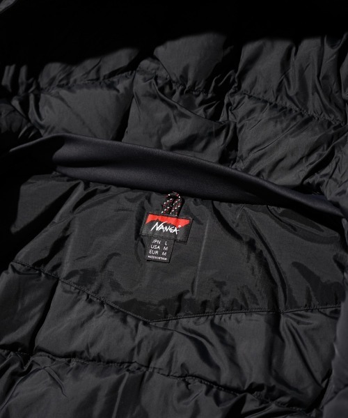 NANGA（ナンガ）の「NANGA / ナンガ AURORA TEX DOWN FIELD HALF COAT オーロラテックス ダウンフィールドハーフコート（ダウンジャケット/コート・メンズ・ブラック・SMALL/MEDIUM/LARGE/X-LARGE）」の5枚目の写真